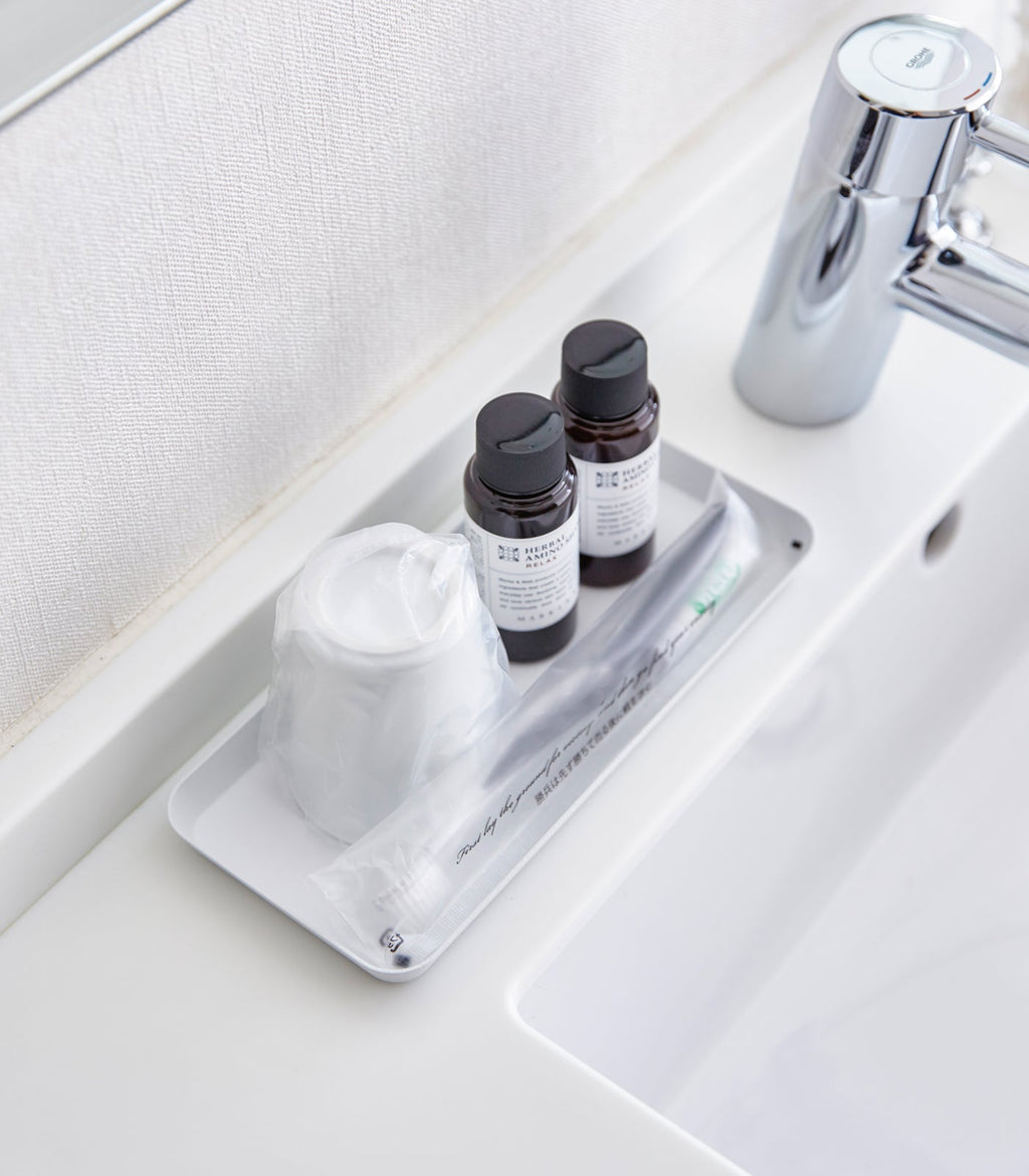 Vanity Tray - Flat - Large - Steel